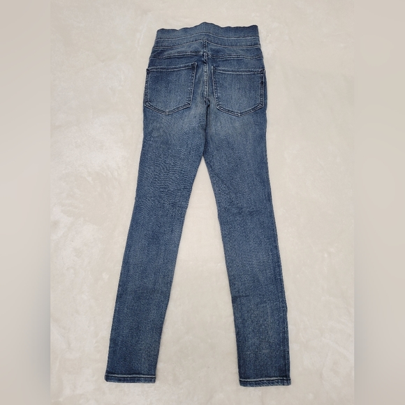 Express. Denim Jeans. Super High Rise Ankle Leggings.  Size 00 Regular. - Picture 2 of 5